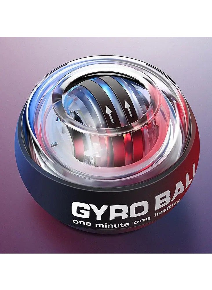 QSHOP - Self Starting Gyroscope Ball for Wrist Arm and Finger Strength Training Self Starting Ball Finger Grip Strength Training Stress Relief - Image 1