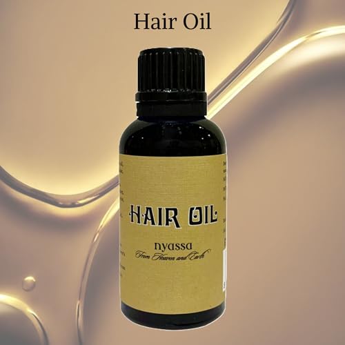 Nyassa Hair Oil 30 ml|Essential oils, Cold pressed oils and Herbal ingredients|For healthy hair|No Parabens,Sulfates,Silicons.Cruelty free - Image 2