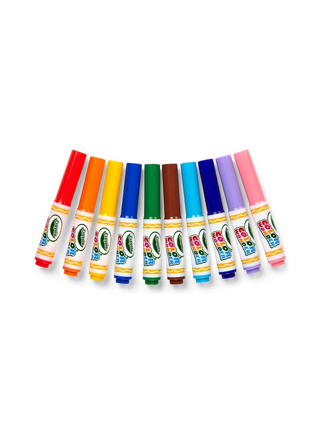 Crayola 10 Ct Color Wonder Wash Mini Markers Pack Of 10  - Image 5