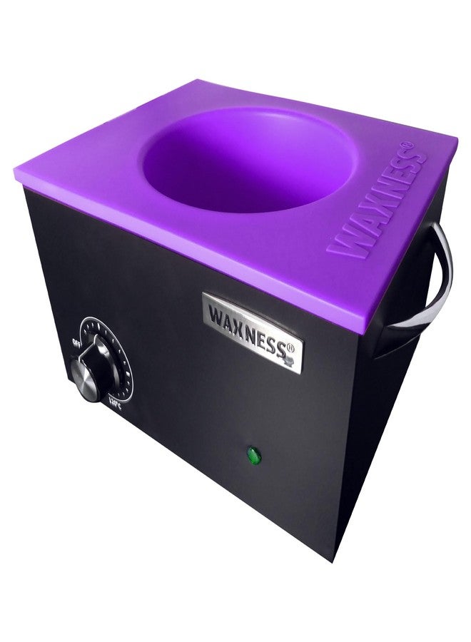 Waxness Non-Stick Easy Clean Warmer Silicone Bowl Purple - for 5.5 lb Wax Warmers - Image 4