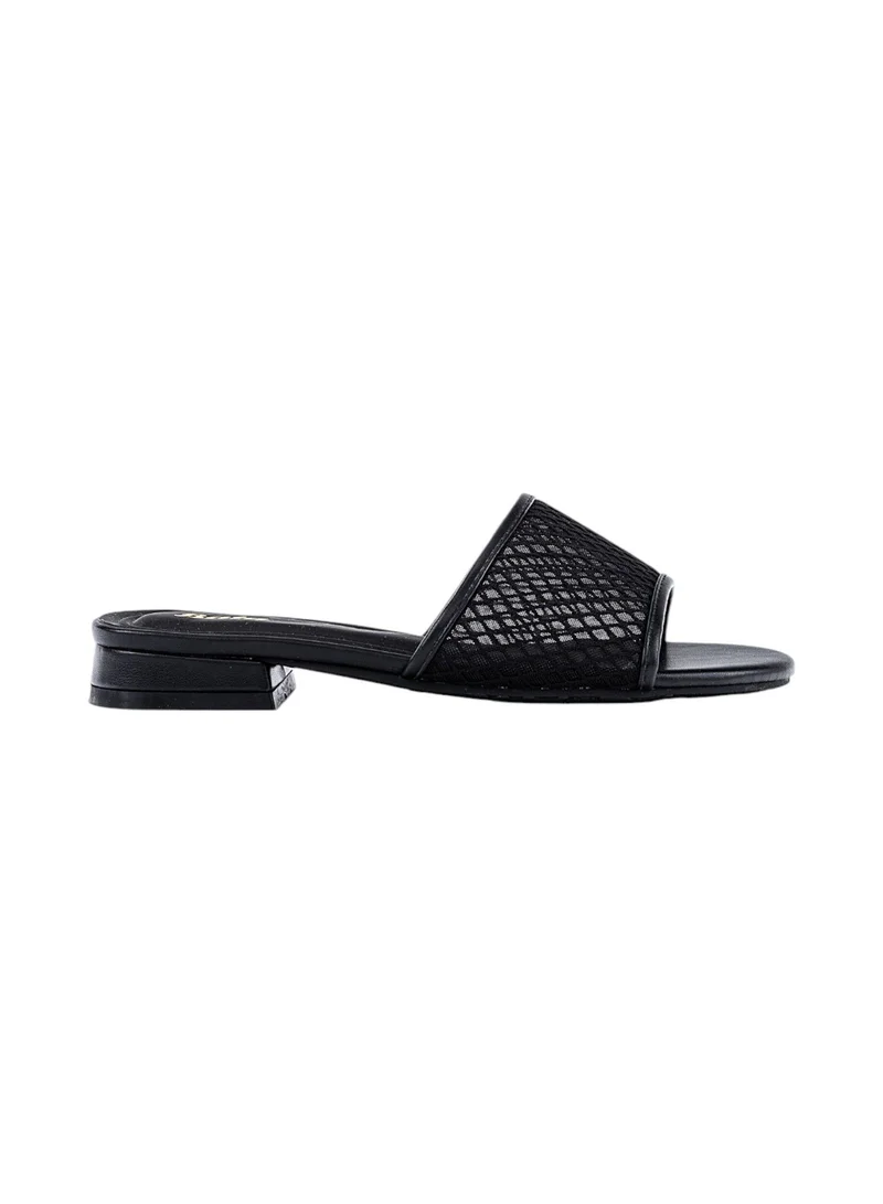 Bata Mesh Low Heel Sandals