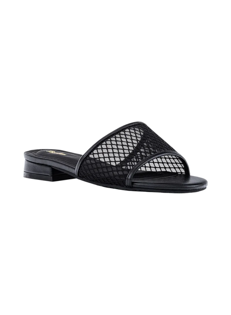 Bata Mesh Low Heel Sandals