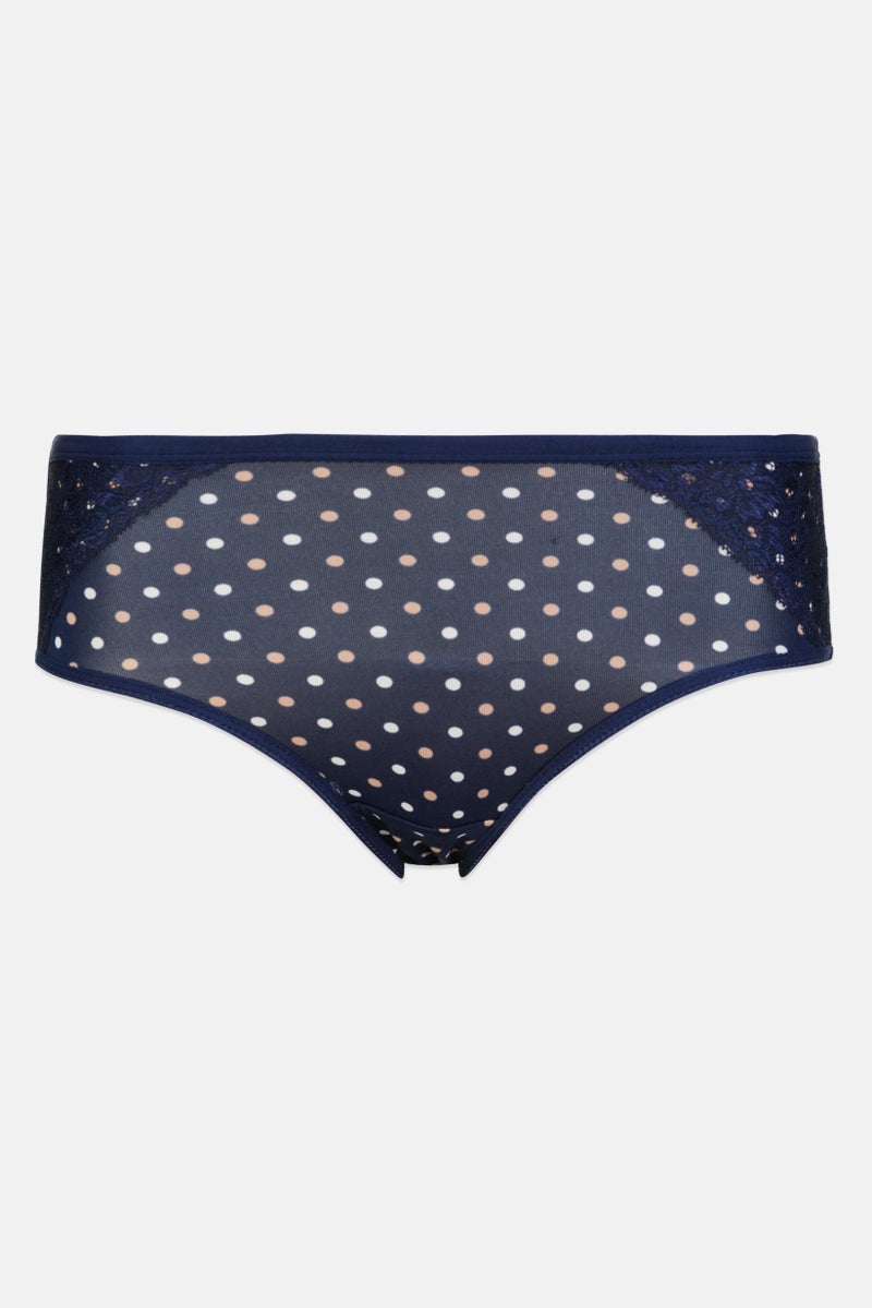 Kathy Ireland Women 5 Pieces Allover Print Panties, Multicolor  - Image 2