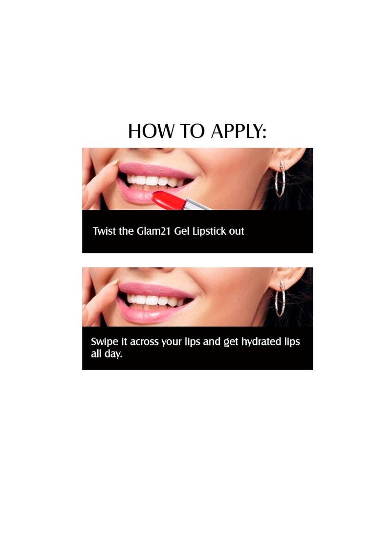 High Definition Lipstick Light Weight   Ultra Moisturizing  Gel Based Formula Barbie Pink  3.6gm