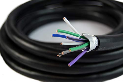 Audiopipe 40' Feet Speed Wire 9 Conductor 18 Gauge Audiopipe Car Audio Speaker Remote Wire - Image 5