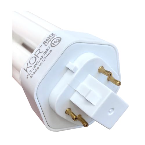 KOR (4 Pack) K20788 - PL26W/3U/4P/841 - Compact Fluorescent Plug-in - T4 - Triple Tube - 26 Watt - 4-Pin (GX24q-3) - 4,100 Kelvin (Cool White) - Image 5
