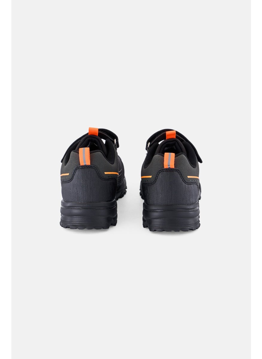 RBX - Kids Boy Velcro Sport Shoes, Black - Image 1