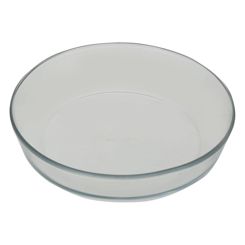 Marinex Round Glass Roaster 2.4L – Durable Heat-Resistant Bakeware Dish - Clear - Image 1