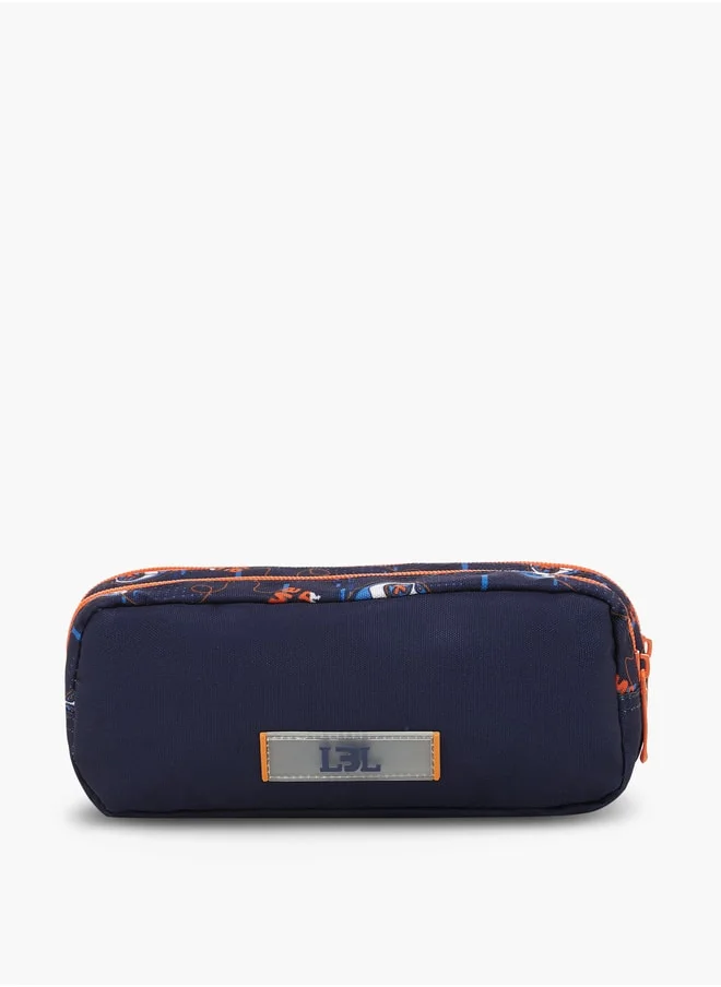 LBL by Shoexpress Pop-It Striped 2-Compartment Pencil Case