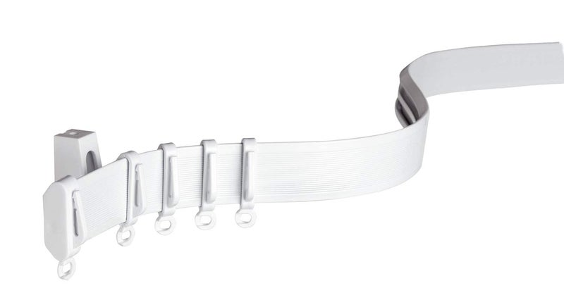 Gardinia White Flexline Curtain Rail 350 cm