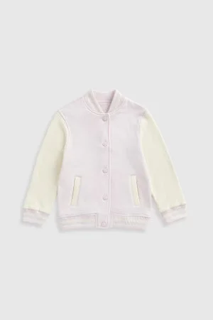 mothercare Pink Varsity Jacket