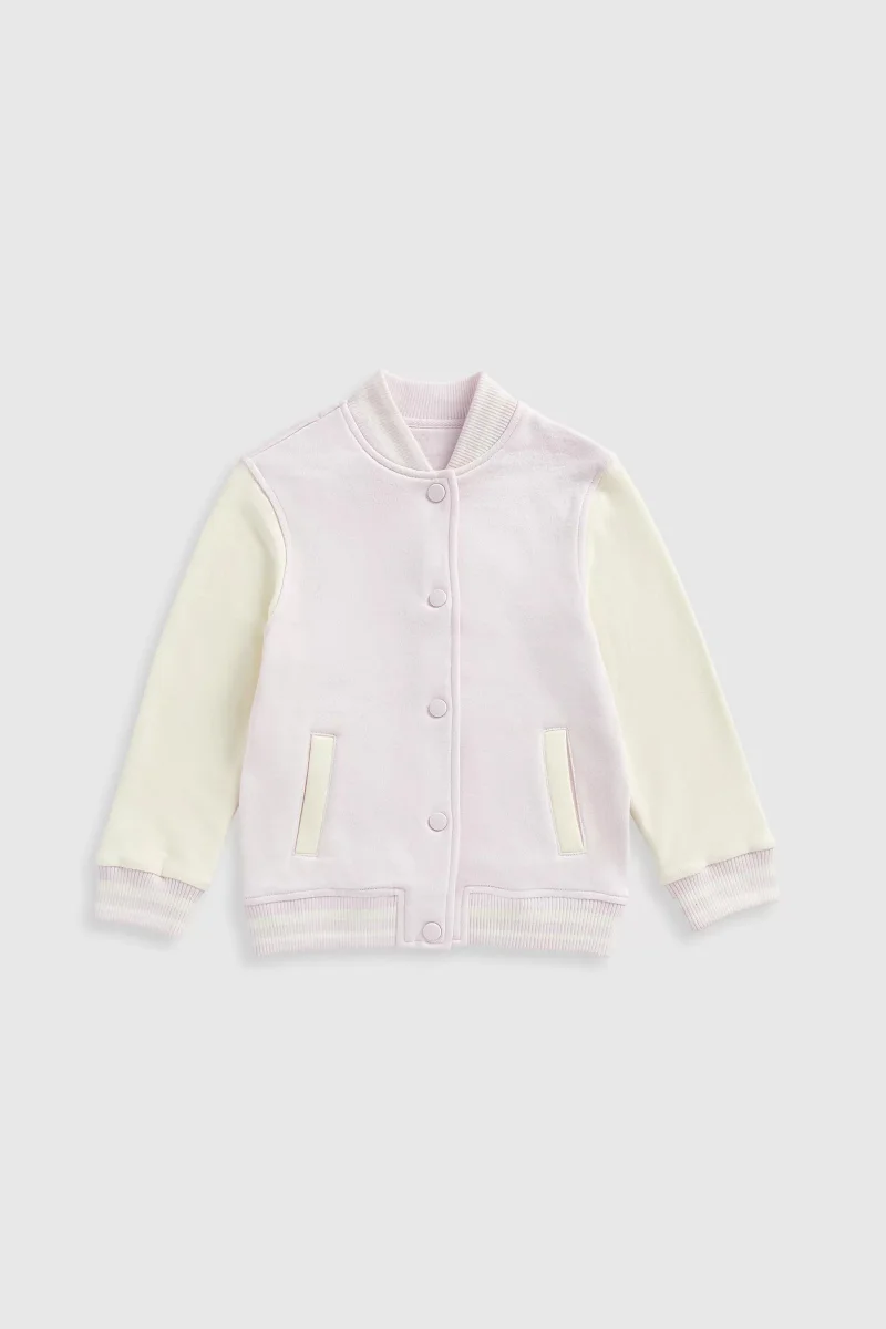 mothercare Pink Varsity Jacket