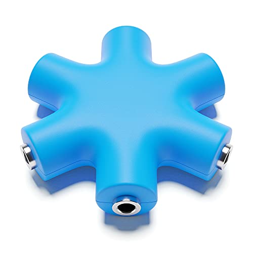 ExcelValley - Mono Patch Cable Splitter - TS 3.5mm 1/8" - Modular Synth Eurorack [Blue] - Image 3