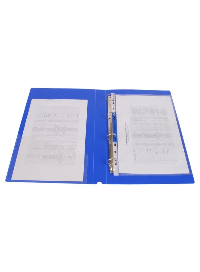 DataKing 4D Ring Binder, Set of 2, Size: A4, Color: Blue - Image 3
