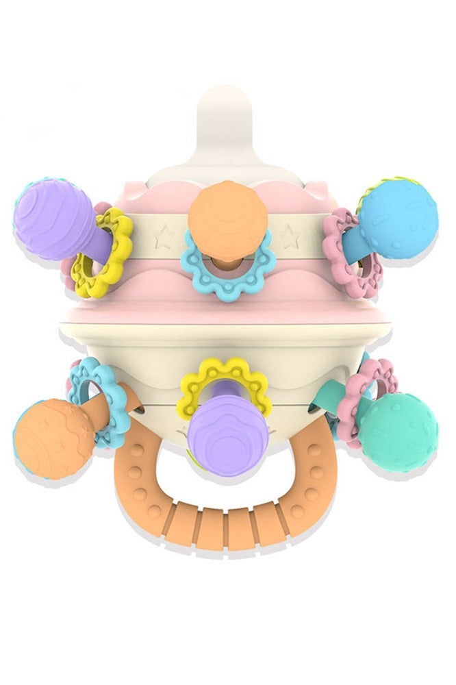 Super ZYouth Baby Teething Toys, Baby Montessori Sensory Toys, Newborn Toys Rattle, Baby Teether Chew Sensory Toys, Infant Learning Developmental Toys for Boys Girls - Image 2