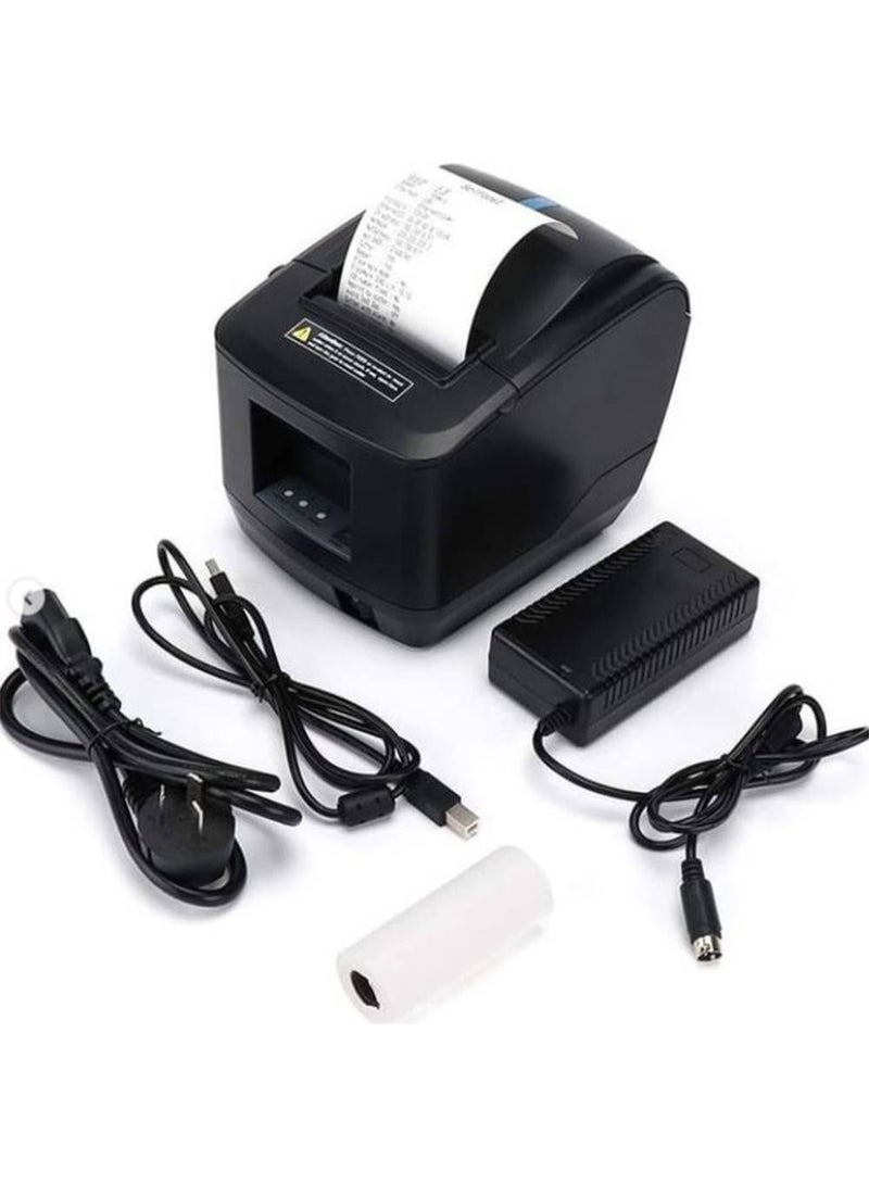 ايس طابعة إيصالات حرارية IRP 200+ iCE - طابعة نقاط بيع عالية السرعة 260 مم/ثانية مزودة بواجهة USB وSerial وEthernet - صغيرة الحجم وموثوقة - Image 2