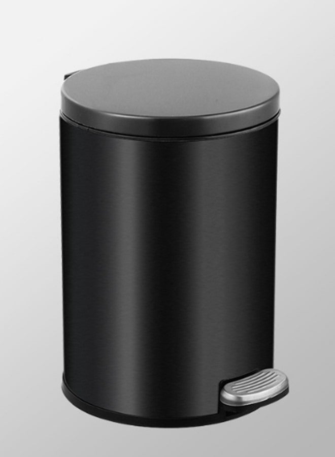 JCB CHIC 8 Liter Stainless Steel Pedal Trash Bin with a Polished Finish and Removable Internal Bucket - Image 1