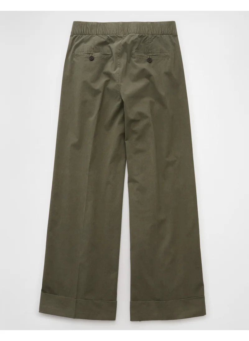 American Eagle AE Poplin Pull-On Pant
