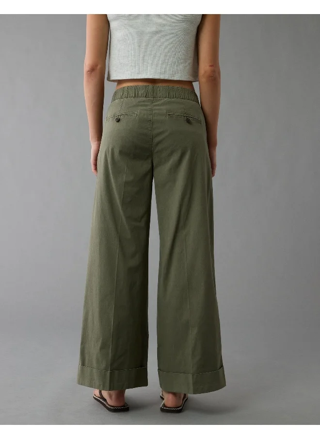American Eagle AE Poplin Pull-On Pant