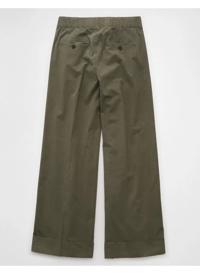 American Eagle AE Poplin Pull-On Pant