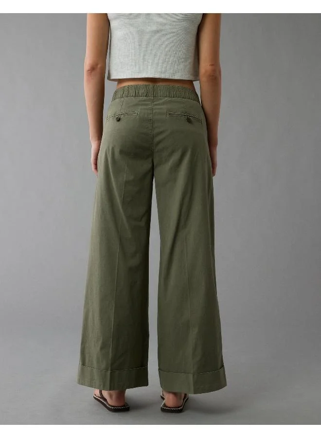 American Eagle AE Poplin Pull-On Pant