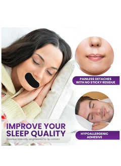 BTFMEI 30 pieces of sleep mouth, patches to relieve snoring and improve sleep quality, Lip Sleep Patches  - Image 2