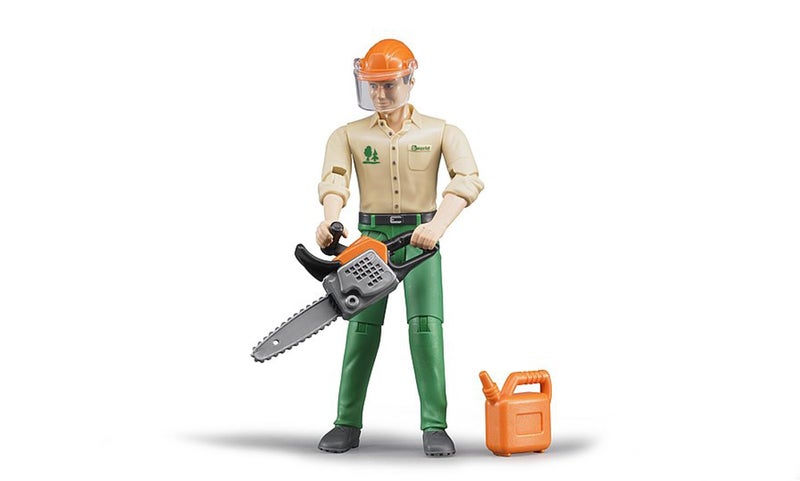 Bruder Logging Man with Accessories - Image 5