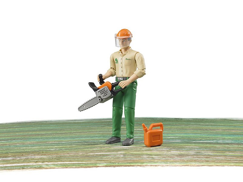Bruder Logging Man with Accessories - Image 2