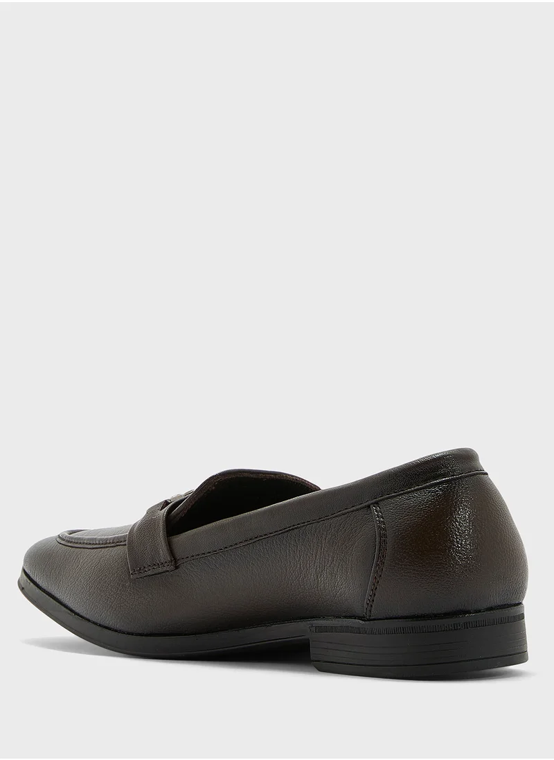Robert Wood Genuine Leather Formal Slip Ons