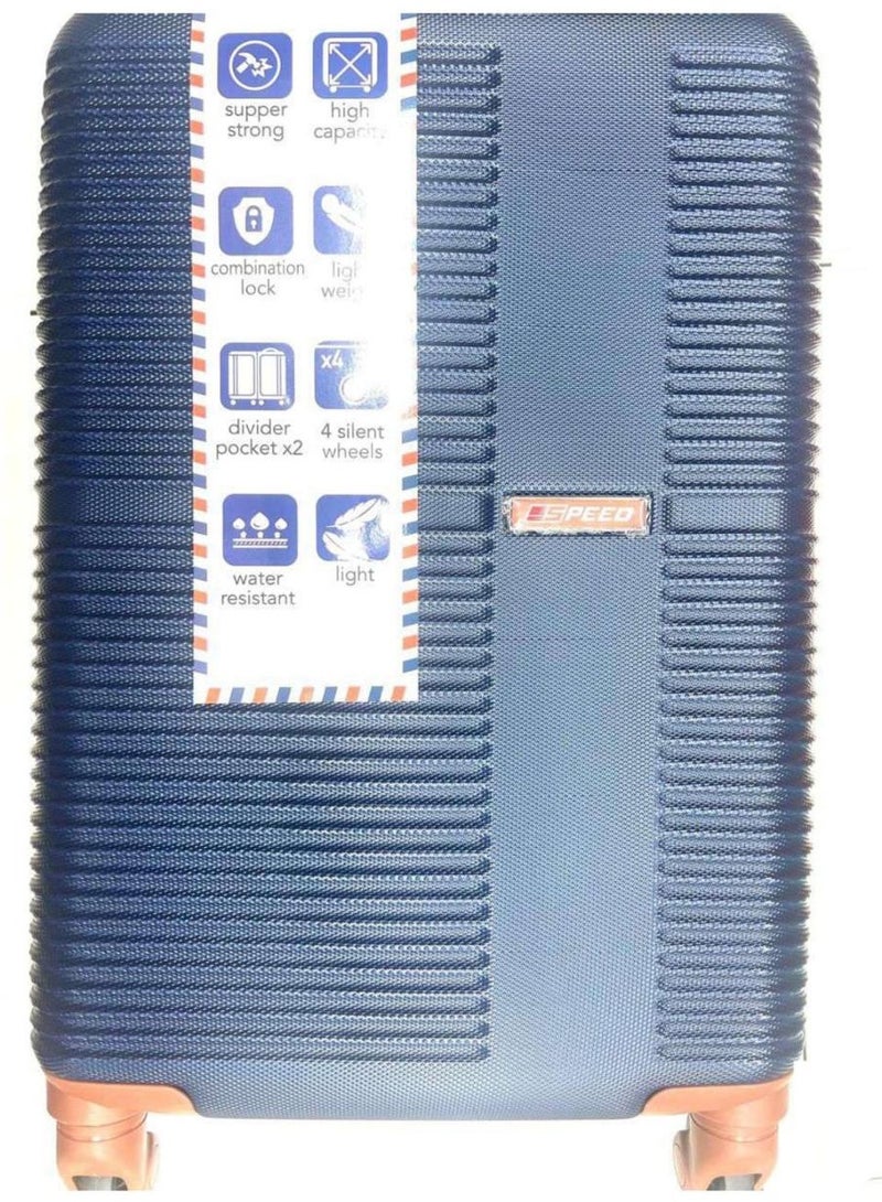 سبيد سرعة خفيفة الوزن أزياء بنيت في قفل TSA ، وتعزيز قبضة مقبض الأمتعة - Image 1