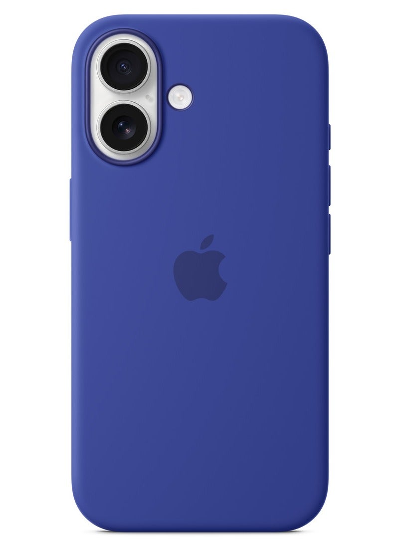 سيليكون غطاء حماية سيليكون لهاتف ايفون 16 مع MagSafe – الترامارين - Image 3