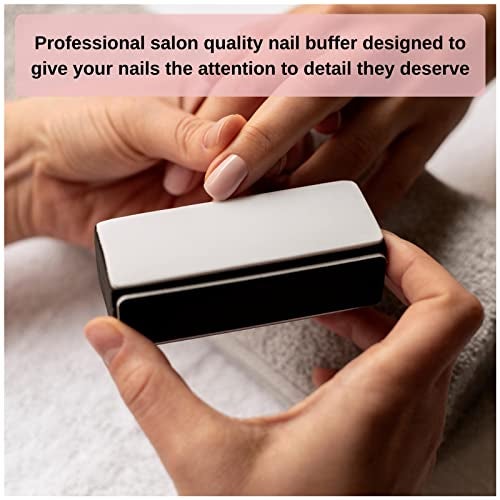 TRITON Professional 4 Sided Colourful Art Nail Shiner Polisher Buffer Sand Filer, Smooth n Soft Manicure n Pedicure Buffing Tool for Home n Salon Use - Image 4