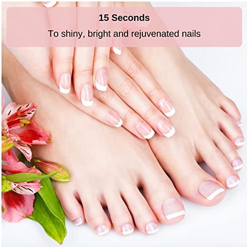 TRITON Professional 4 Sided Colourful Art Nail Shiner Polisher Buffer Sand Filer, Smooth n Soft Manicure n Pedicure Buffing Tool for Home n Salon Use - Image 2