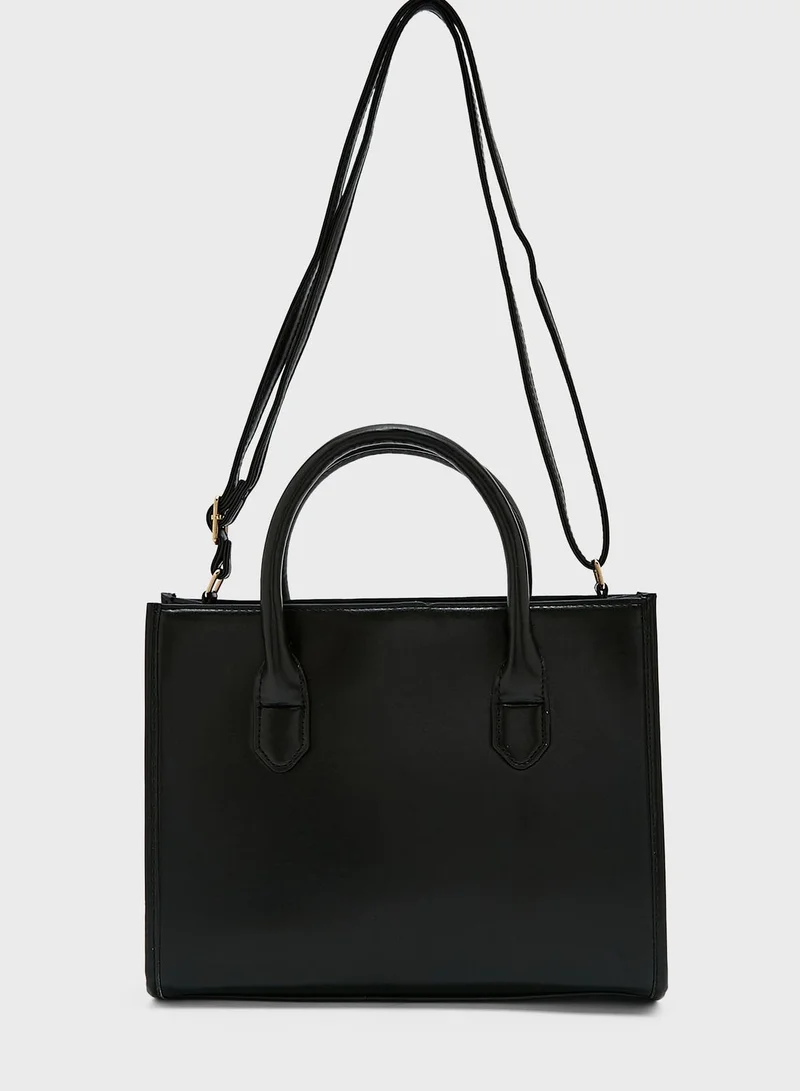 Ginger Monochrome Mini Satchel Bag