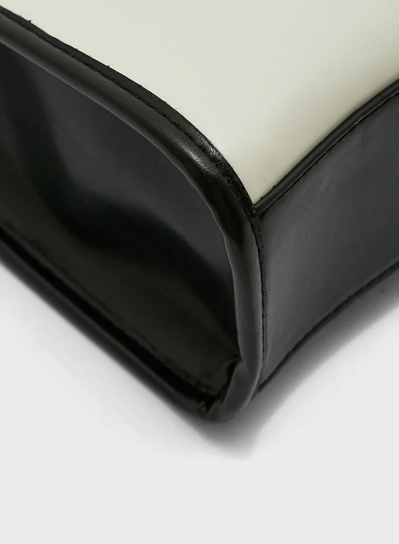 Ginger Monochrome Mini Satchel Bag