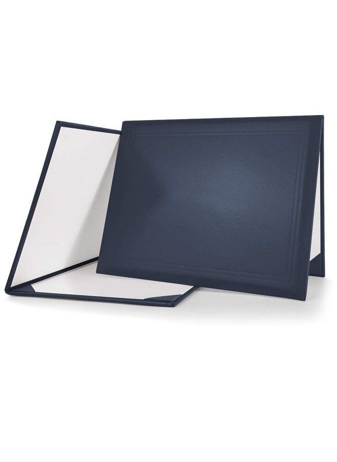 GraduationMall - Handcrafted Padded Diploma Cover 6" X 8" (Navy) - Image 1