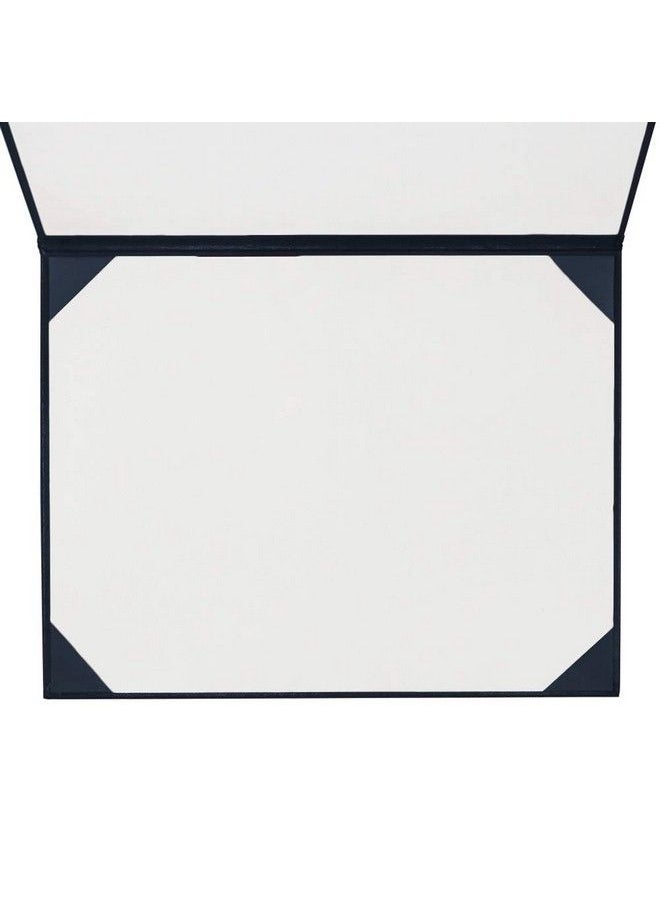 GraduationMall - Handcrafted Padded Diploma Cover 6" X 8" (Navy) - Image 1