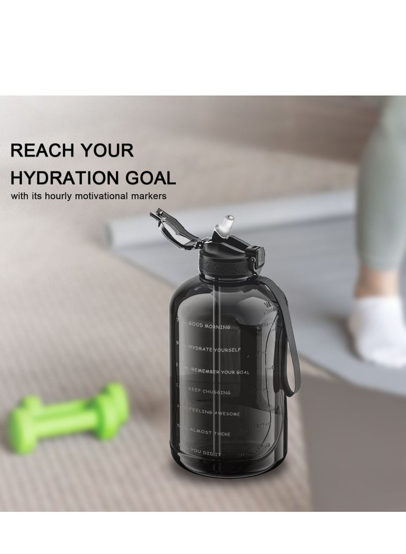 GEMFUL 3l Big Water Bottle with Handle Leakproof BPA Free Large Capacity Daily Drinks Jug for Gym Fitness Sport Outdoor - Image 3