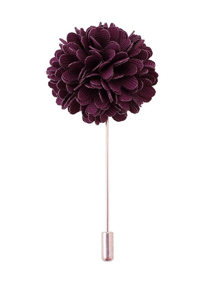 DEEPERFETTO Handmade Carnation Flower Lapel PIN Boutonniere Brooch for Men - Image 2