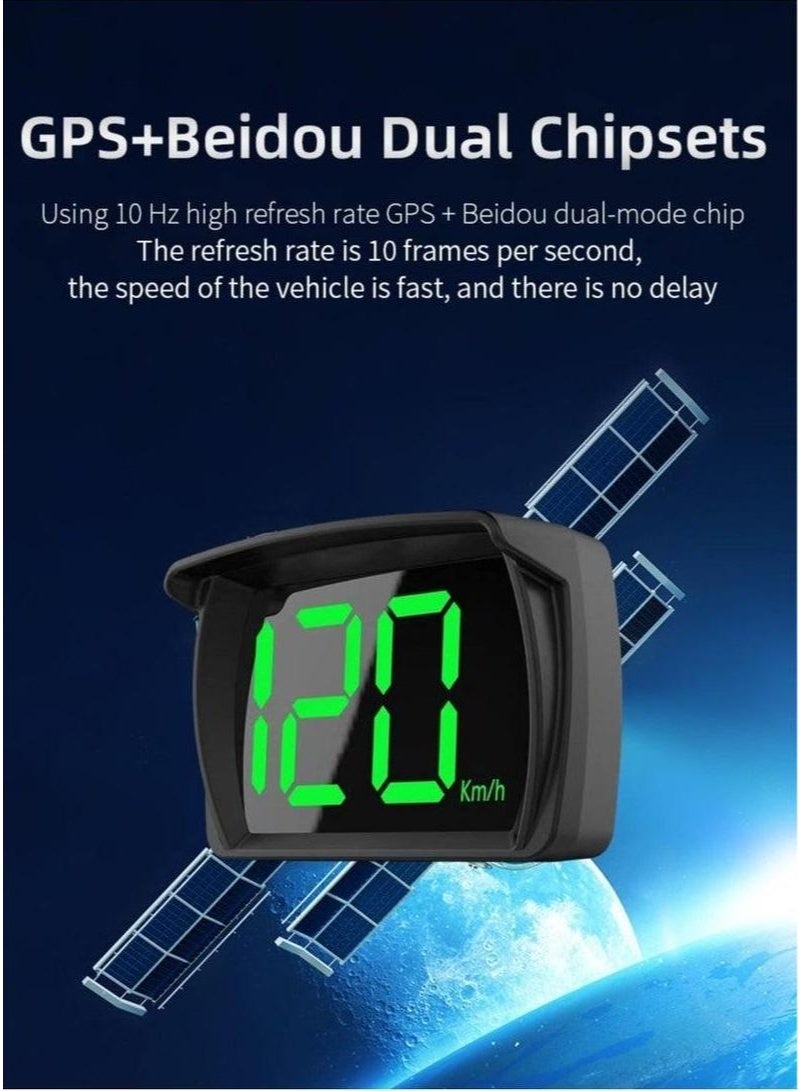 HUD High Definition Car Heads-Up Display Speedometer for Driving Safety Everyday Use - Image 3