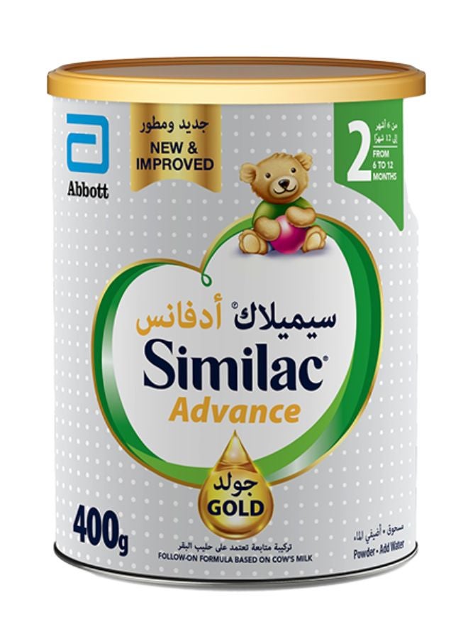 سيميلاك جولد حليب المرحلة 2 400جم - Image 1