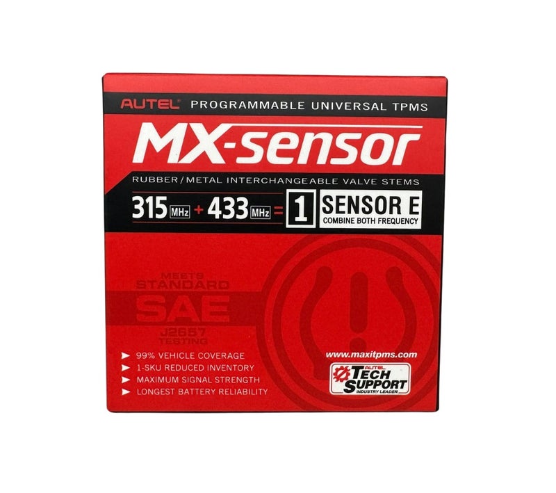 Autel TPMS Sensors 2in1 Dual Frequency (315MHz + 433MHz) MX-Sensor Tire Sensor, OE-Level Universal TPMS Sensors Programmable by Autel TPMS Tool Compatible with TS408 TS508 TS608 (Rubber) - Image 2