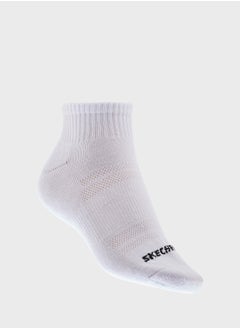 SKECHERS 6 Pack Terry Qtr Crew Socks  - Image 2