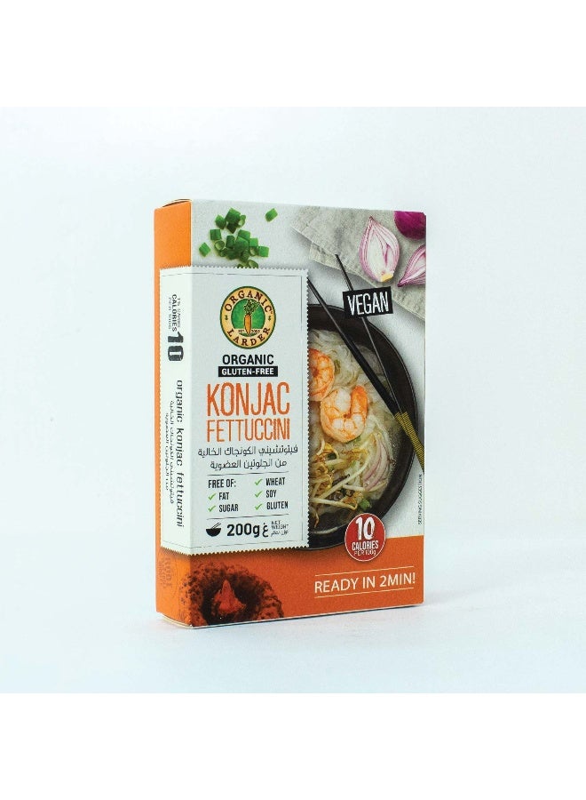 Organic Larder ORGANIC KONJAC FETTUCCINE 200G - Image 2