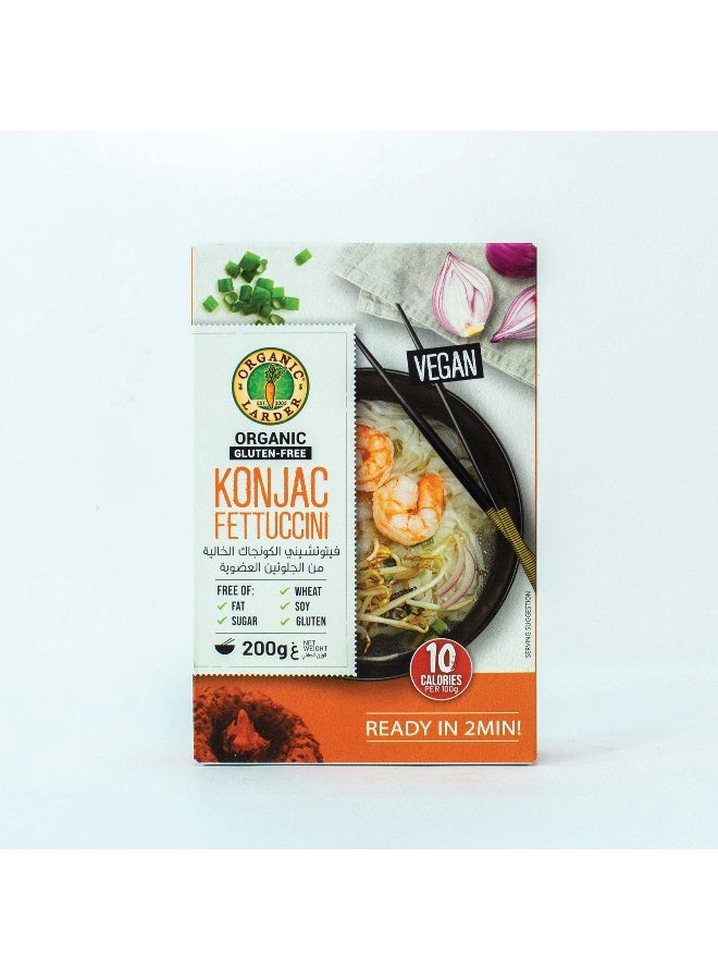 Organic Larder ORGANIC KONJAC FETTUCCINE 200G - Image 1