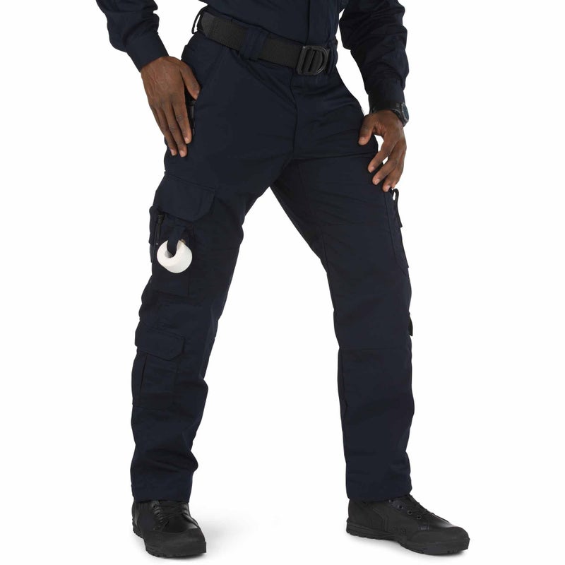 5.11 Tactical Men's Taclite EMS Pants, Cargo Work Pant for EMT and First Responders, Lightweight Ripstop, 19-Pockets, Dark Navy, 34W x 30L, Style 74363ABR - Image 1