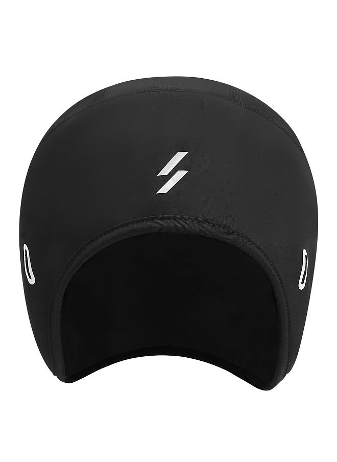 Generic - Outdoor Sports Men Cycle Cap Windproof Bicycle Bike Helmet Liner with Ear Cover and Glasses Keeper Running Skiing Motorcycle Beanie Winter Cap Headwear - Image 1
