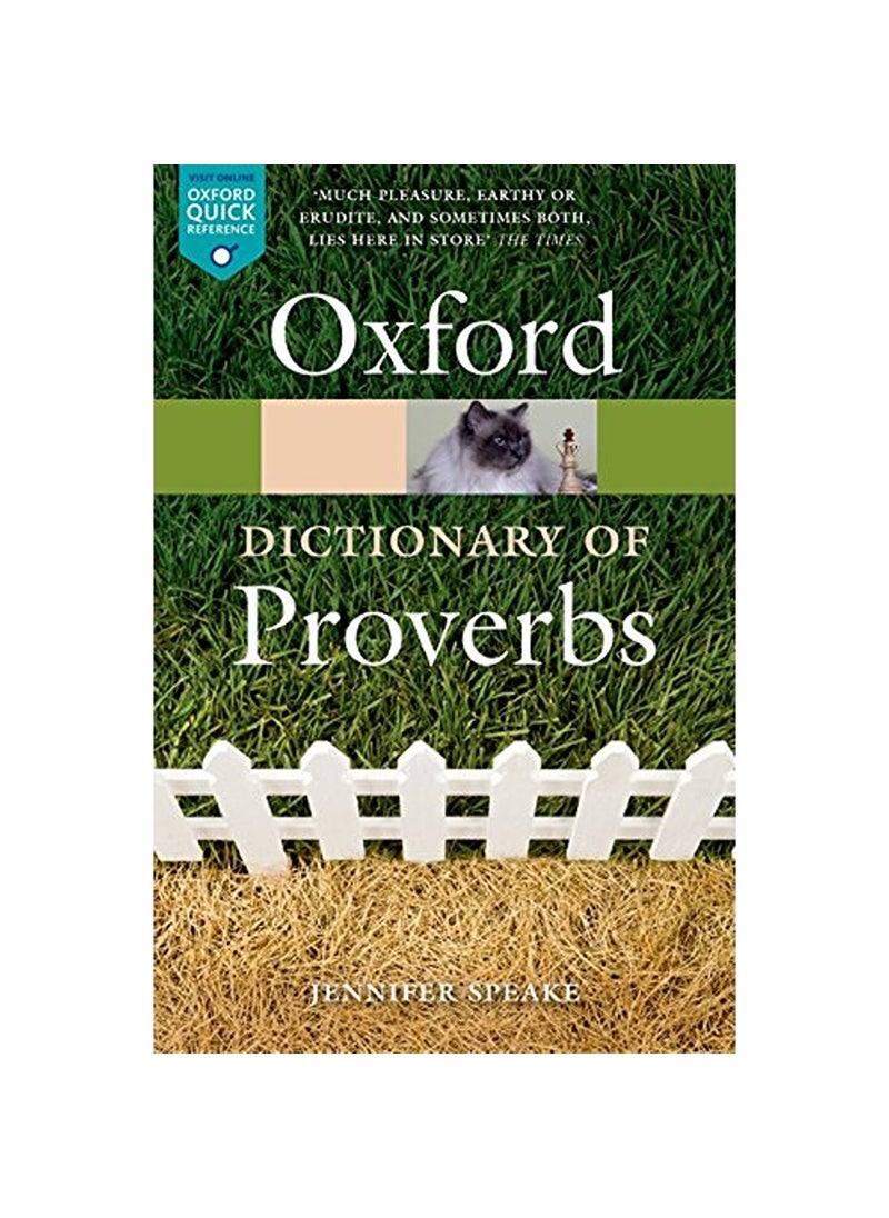 Oxford University Press Oxford Dictionary of Proverbs 