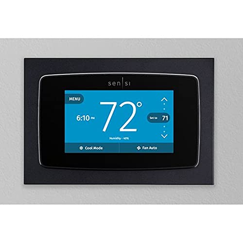 Emerson Wall Plate SA5B for Sensi Touch Wi-Fi Thermostat, Black - Image 2