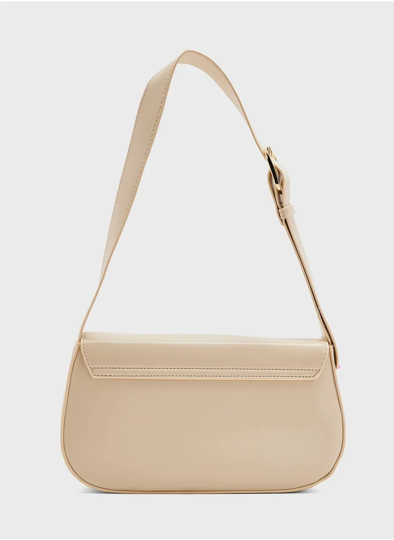 ELLA Shoulder Bag With Buckle Detail